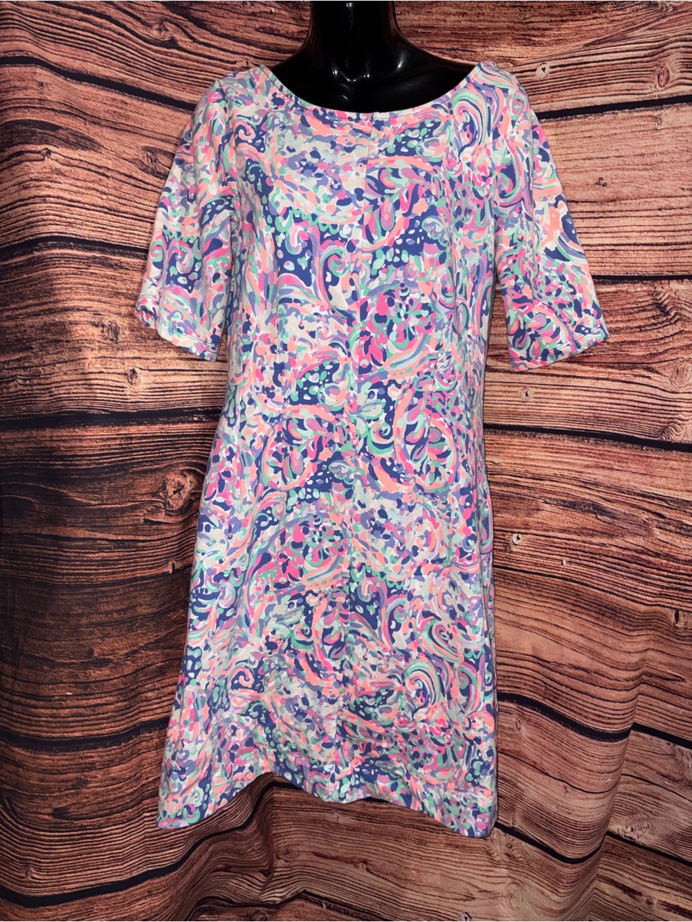 Lilly Pulitzer Celia Fit and Flare Terry Dress